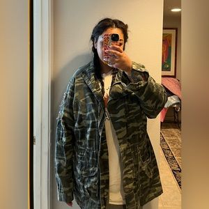 Plus Size Torrid Army Jacket Size 4